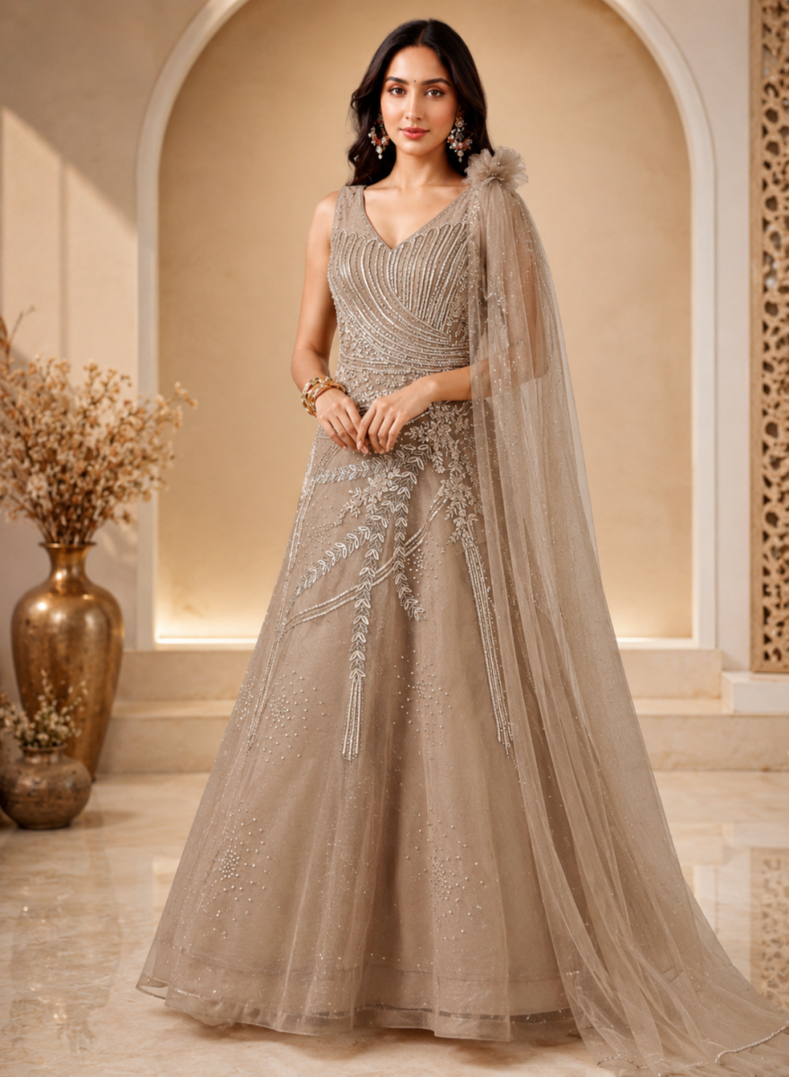 Party Wear Fancy Gown