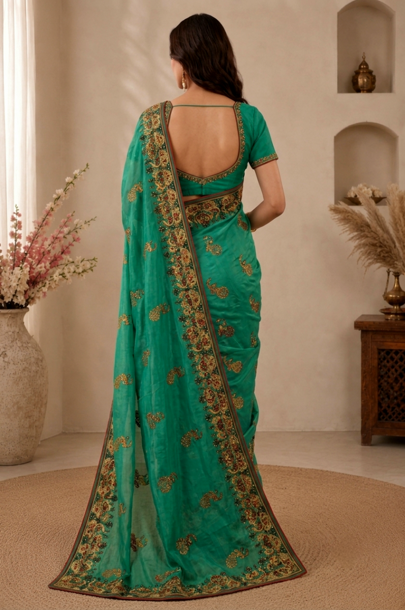 PURE TUSSUR SILK SAREE