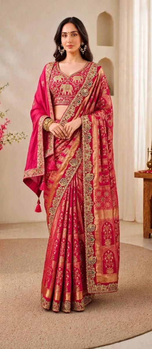 Bridal Banarasi Silk Saree