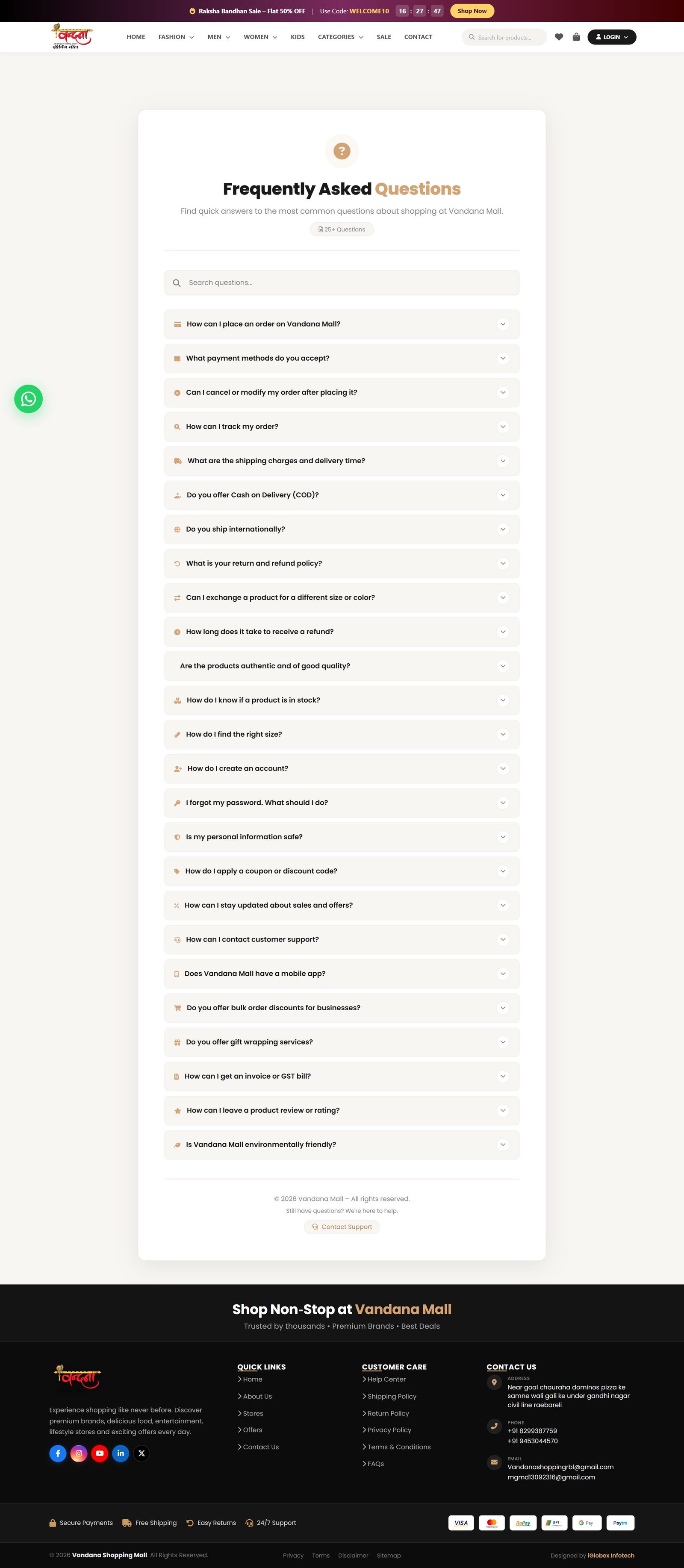 FAQ — the questions that come up most.
